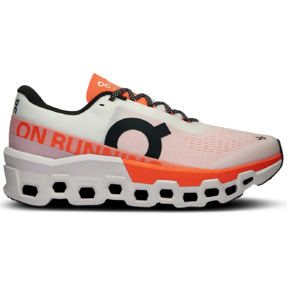 ON Cloudmonster 2 Branco Laranja