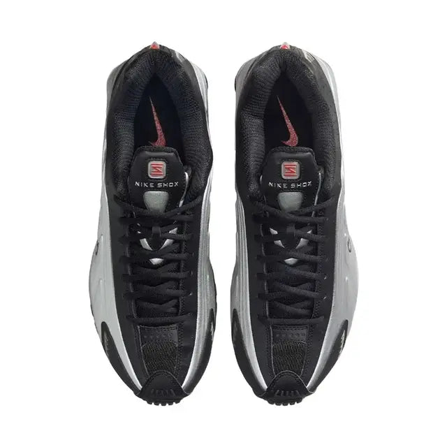 NK Shox R4 Vermelho/Prata