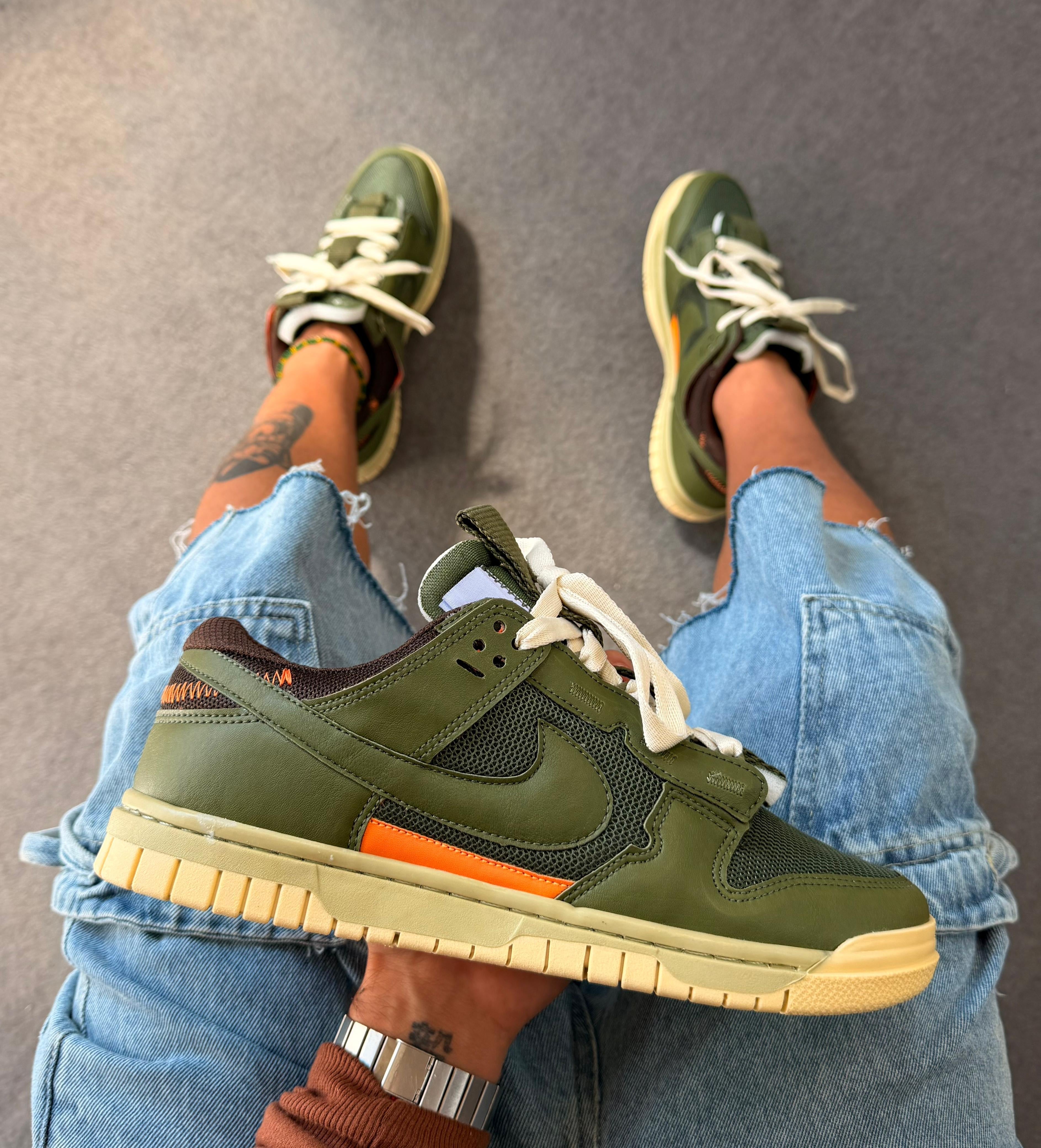 Nk Dunk Jumbo Olive Green