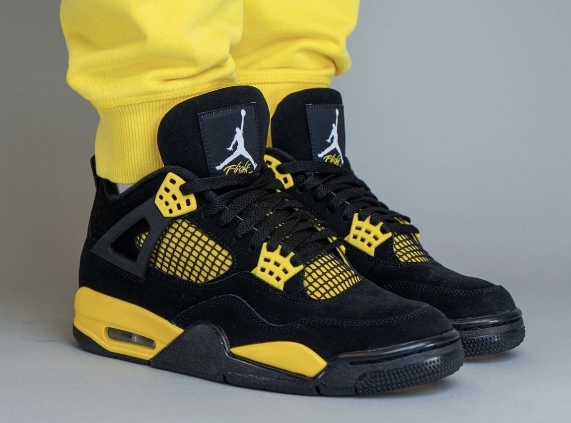 Jordan 4 Yellow Thunder