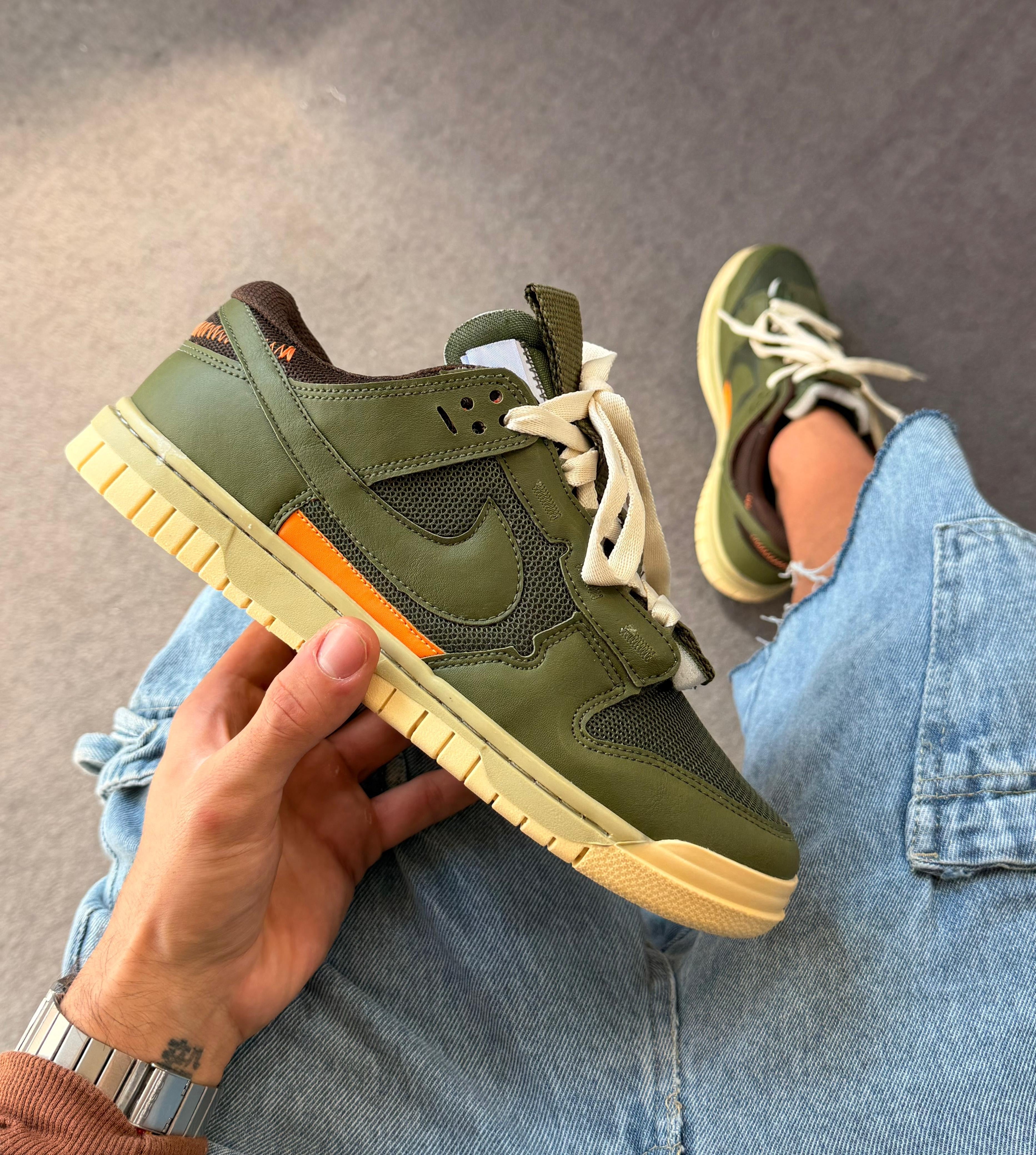 Nk Dunk Jumbo Olive Green