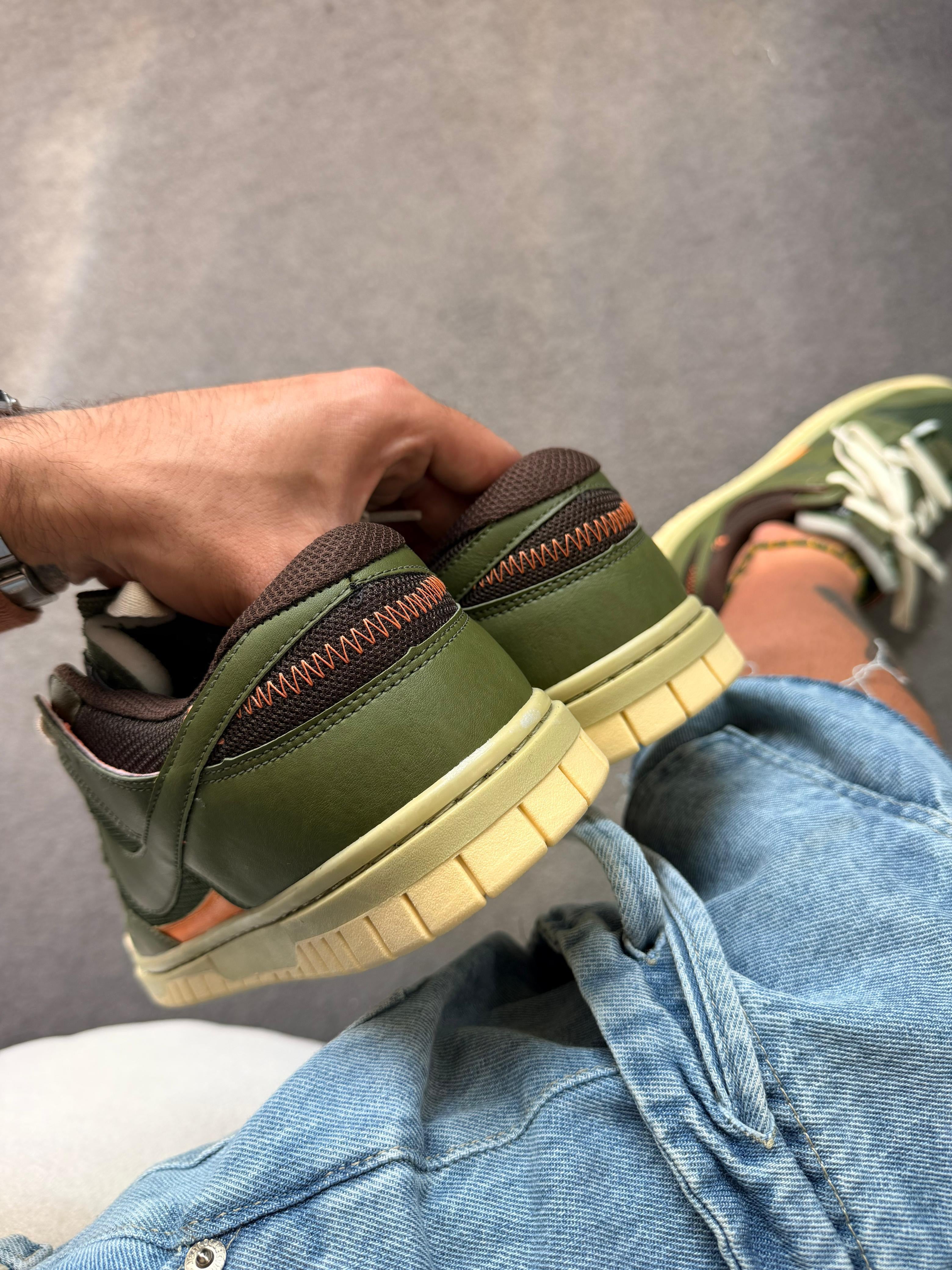 Nk Dunk Jumbo Olive Green