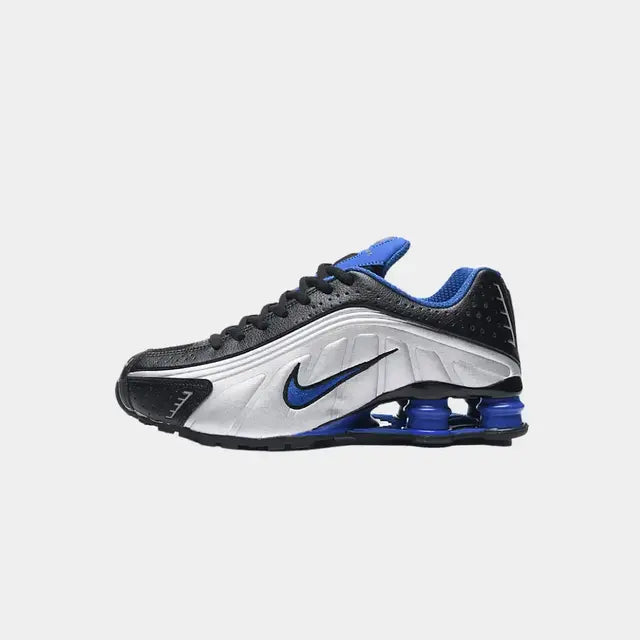 NK Shox R4 Azul/Prata