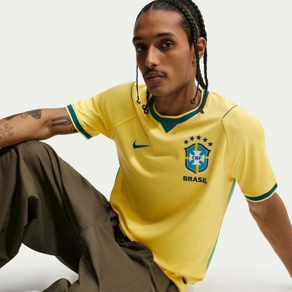 Camisa Nk Brasil 26/27 - Torcedor amarela