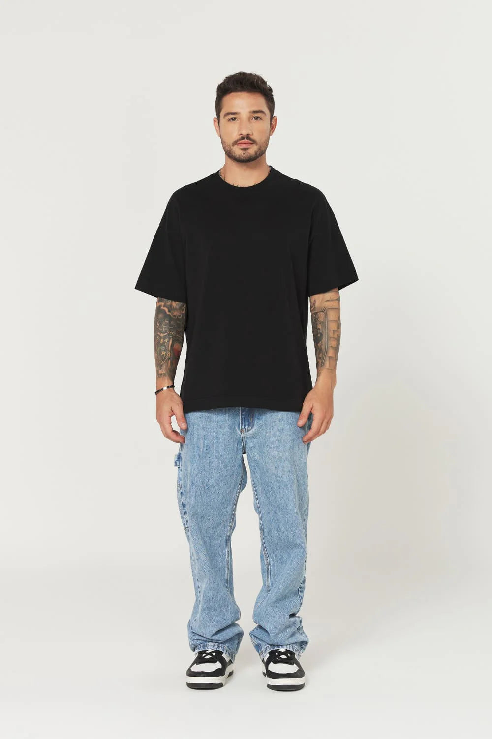 Camiseta Heavy Oversized - Preto