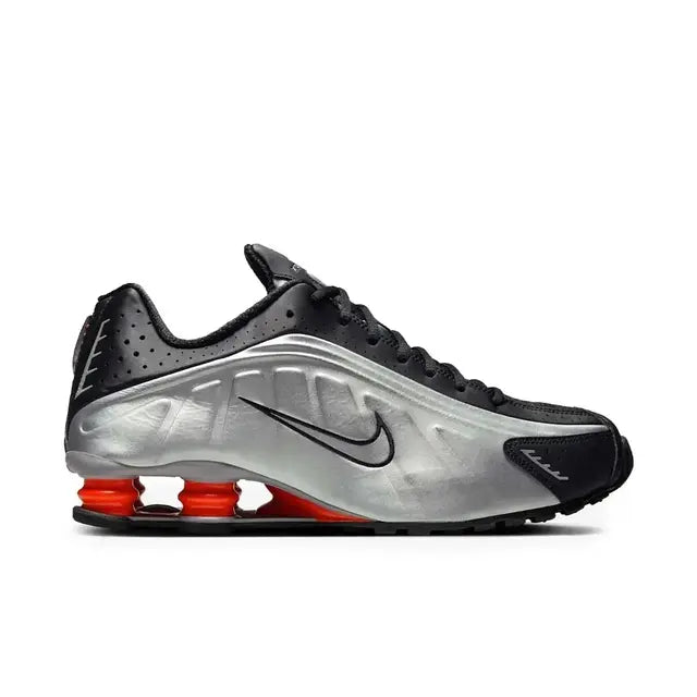NK Shox R4 Vermelho/Prata