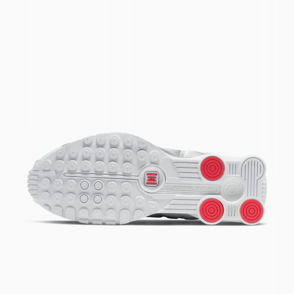 Tênis Nike Shox R4 Prata/Branco