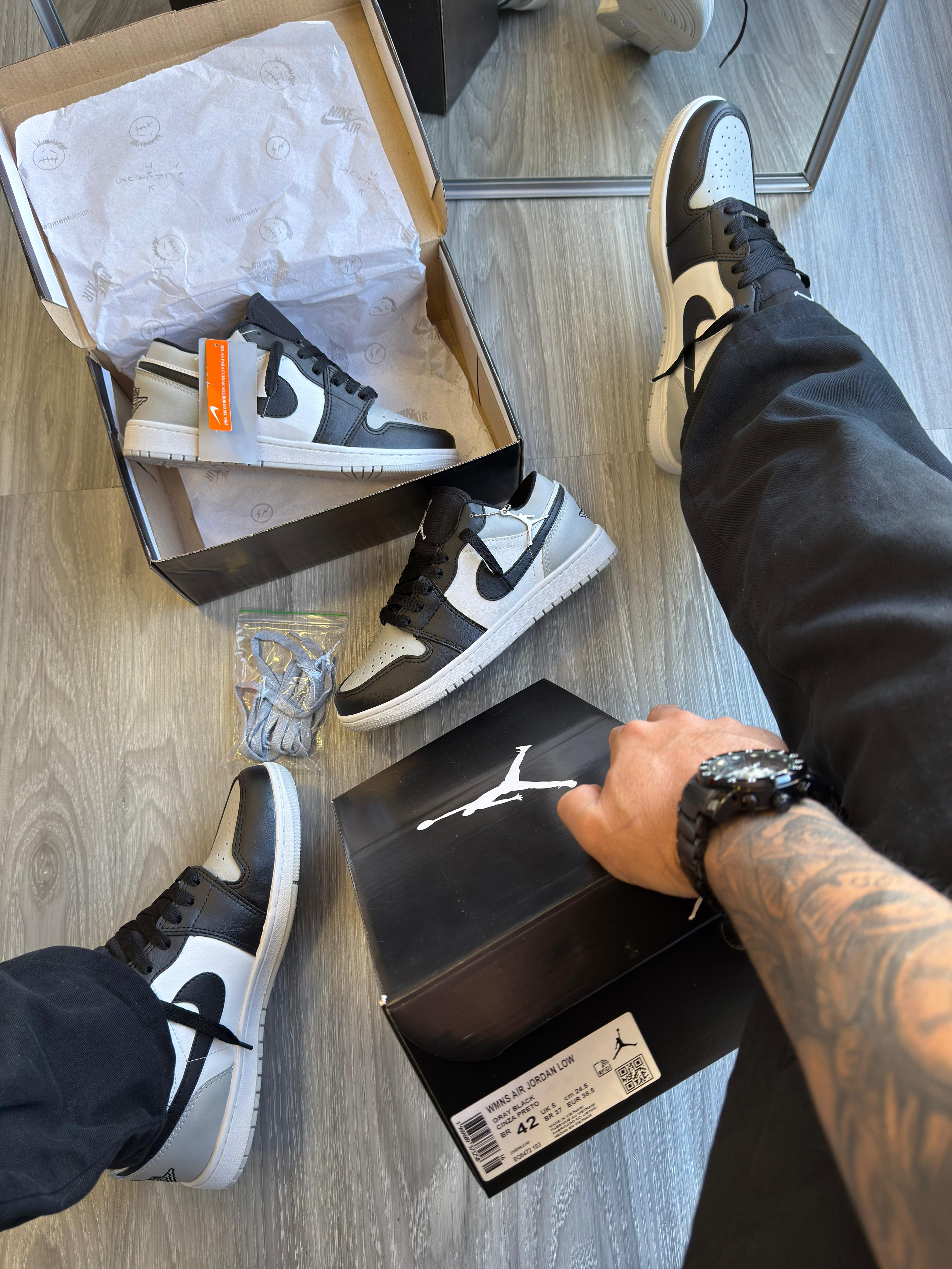Nk Jordan Preto e Cinza