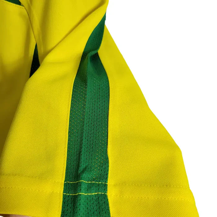 CAMISA BRASIL RETRÔ AMARELA RONALDO (COPA 2002)