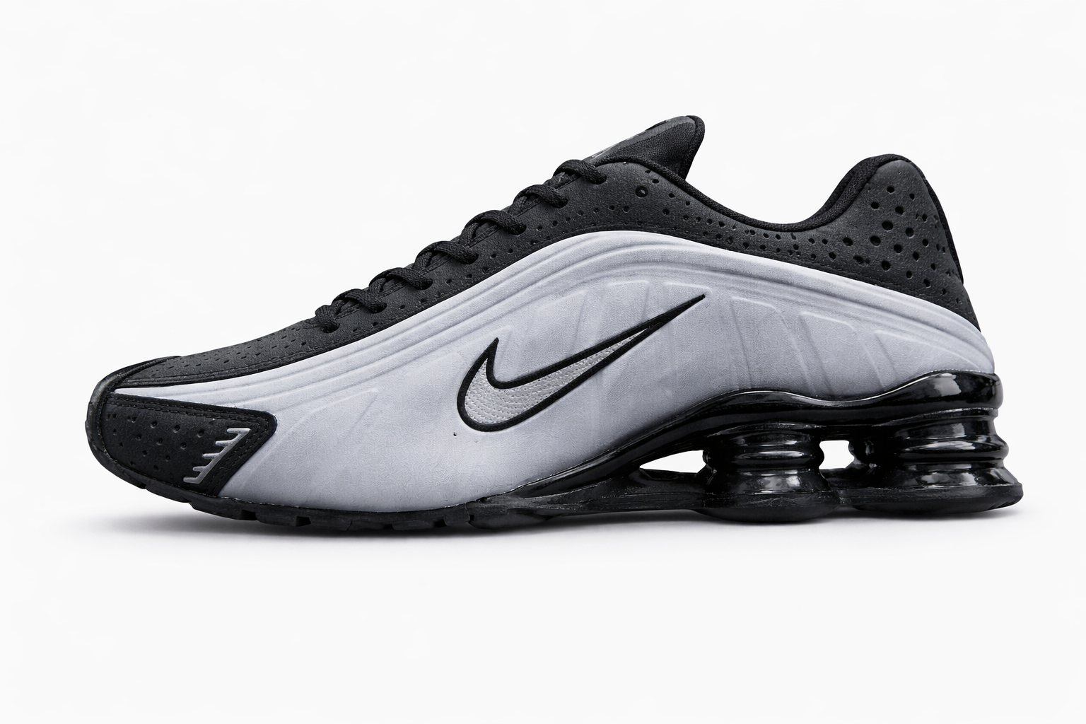Tênis Nike Shox R4 Branco/Preto