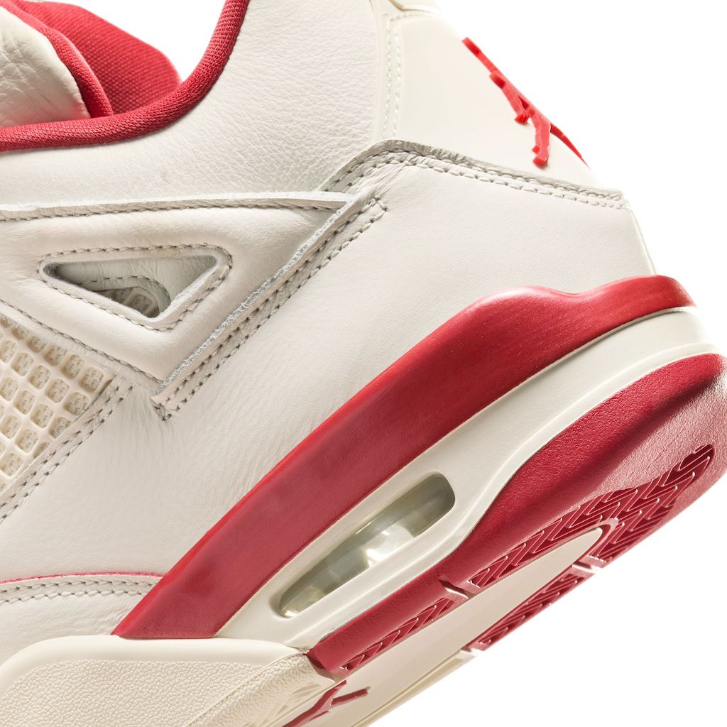 Jordan 4 Sierra red