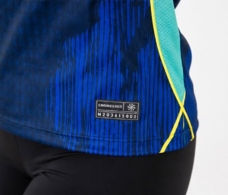 Camisa FEMININA AZUL TORCEDOR BRASIL