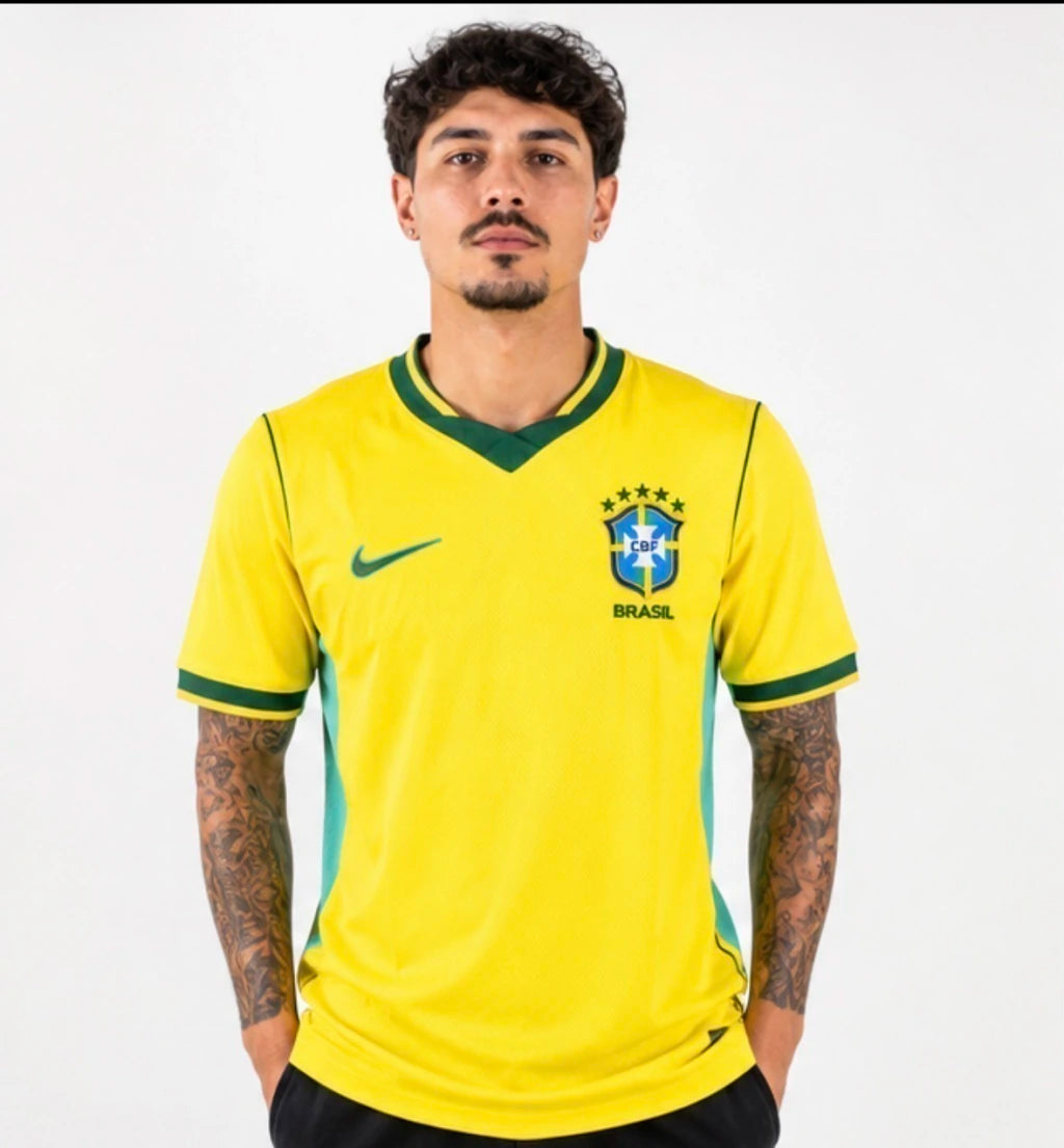 Camisa Brasil Amarela NACIONAL
