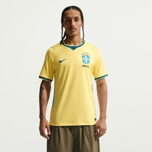 Camisa Nk Brasil 26/27 - Torcedor amarela