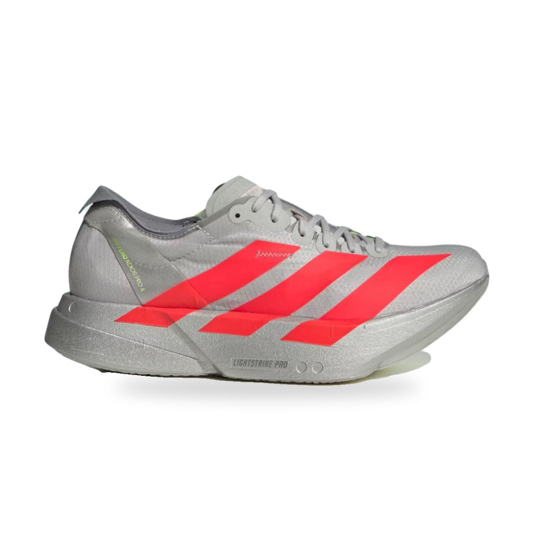 Adds Adizero Adios Pro 4 Grey Red — imagem principal Mandela