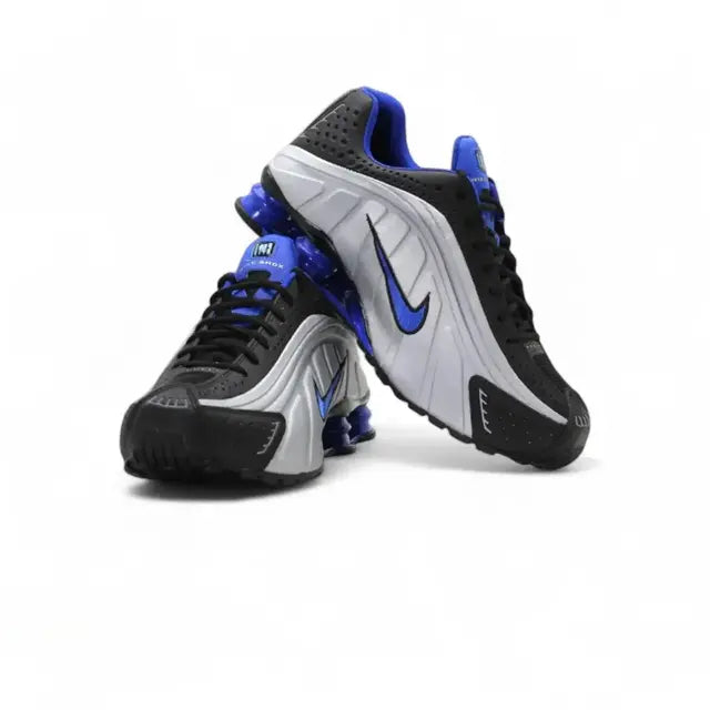 NK Shox R4 Azul/Prata